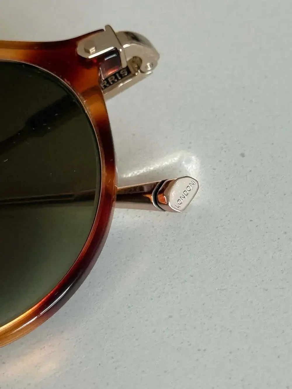 Taylor Morris Castle Tortoiseshell Sunglasses Green Gradient(READ)